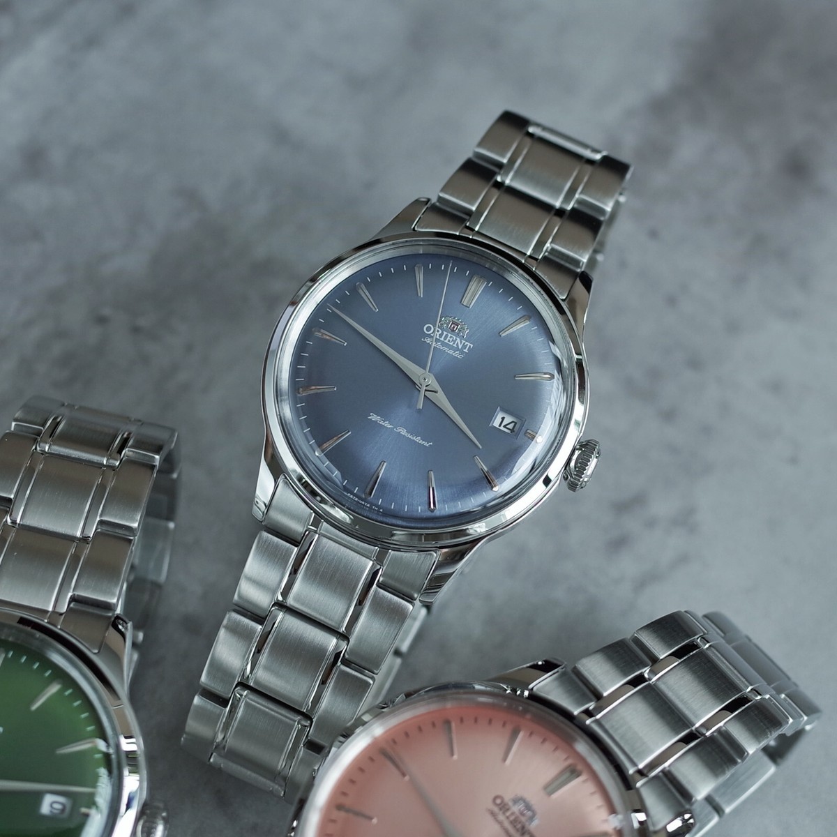 Orient Bambino 38mm Blue Dial Metal Strap RA-AC0M10L30B AC0M10L