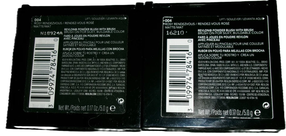 Revlon Powder Blush Makeup Buildable/Smooth- 004 Rosy Rendezvous 0.17 Oz X 2 NEW - Image 2 of 2