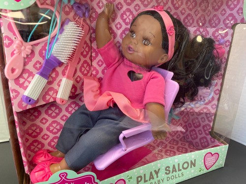 Baby Tender Hearts Collections Play Salon African American Doll W/accessories - Picture 5 of 6