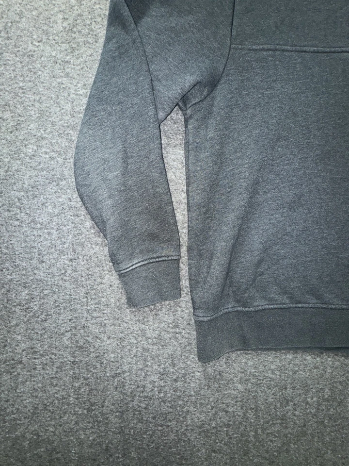 ORVIS Men’s M Gray Fleece  Sweatshirt Pullover 1/4 Zip Buttn - Image 3 of 4