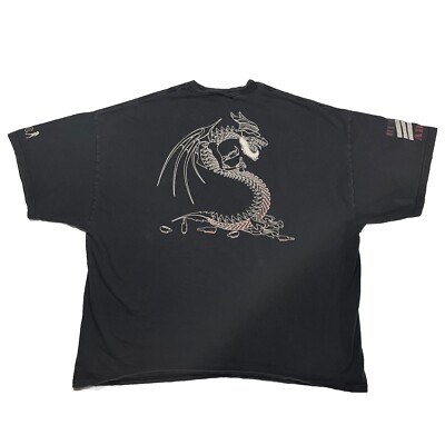 Vintage Y2K Skin Industries Skate T-shirt Ned Dragons Bubba The Love Sponge 3XL