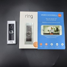 Ring Video Pro Doorbell Camera 1080p HD Motion Detection WiFi Night Vision Cam