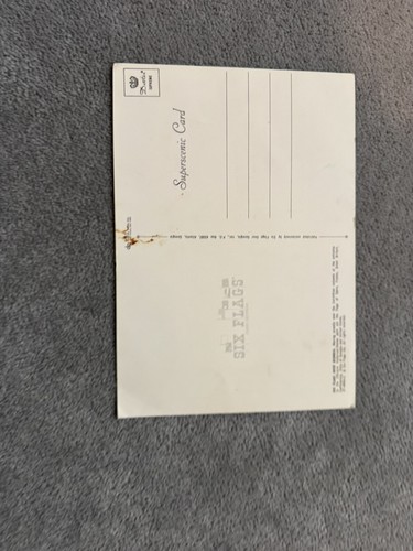 extra large Six Flags over Georgia postcard - Picture 2 of 4