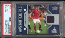 2011 Upper Deck MLS Abby Wambach WPS Materials PSA 8 NM-MT | DC Freedom #W-AW
