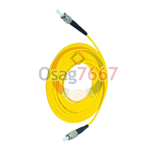 2pcs 15M FC to ST SM Simplex 9/125 3.0mm Fiber Optic Patch Cord Jumper Cable - Picture 3 of 10