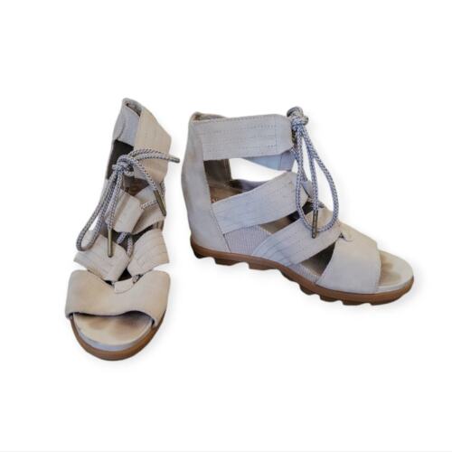 Sorel Joanie II Lace Wedge Sandal - Picture 2 of 10