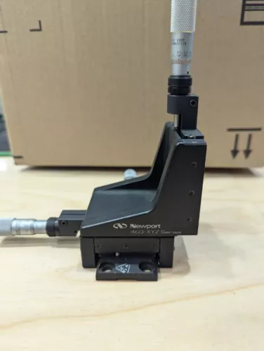 Newport 460A-XYZ Linear Translation Stage, 3-Axis, with SM-13 Micrometers