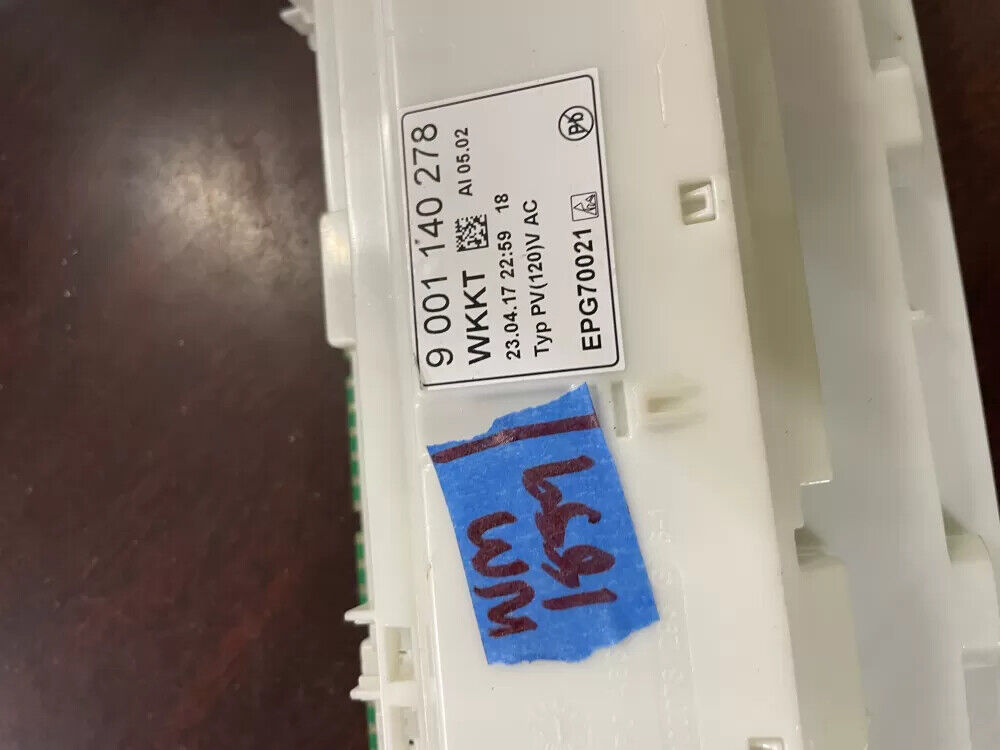 Bosch 9 001 140 278 Dishwasher Control Board AZ53764 Bosch 9 001 140 278 Dishwasher Control Board AZ53764