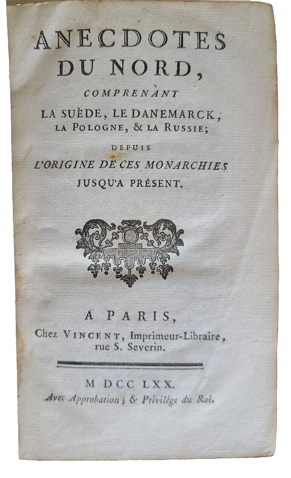 History 1700-1799 Antiquarian & Collectible Books in French