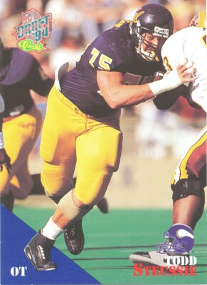 CLASSIC-DRAFT Todd Steussie RC VIKINGS PANTHERS BUCS RAMS CAL Golden-Bears