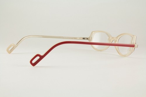 Authentic Anne et Valentin DARIUS 0714 44mm Red Crystal Frames Glasses France - Picture 3 of 6