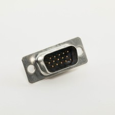 DB15 HD15 Male 15-Pin D-SUB VGA SVGA Assembly Connector Solder Cup Socket 10PCS