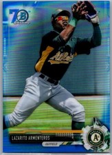 2017 Bowman Draft Chrome Blue Refractor 70th Anniversary /200 Lazaro Armenteros