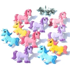 PONY SCRAPBOOKING DECORATIVE BRADS EYELET OUTLET 8 PCS 4 COLORS