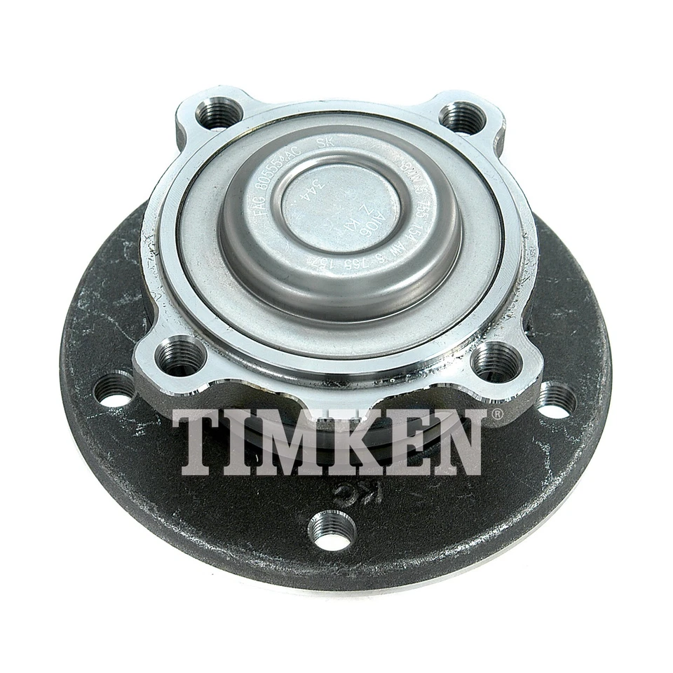 Conjunto de cojinete de rueda y buje delantero Timken 2012 para BMW 335is 2011-2013 Foto 4 de 4