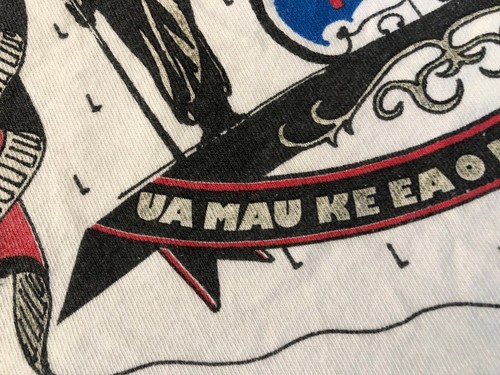 VTG. HOO LAU LEA 1990 UA MAU KE EA O KA AINA IKA PONO Men’s Sleeveless Muscle M - Picture 8 of 20