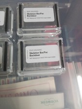 LOT OF 4 OPEN BACK COVERS x GOPRO CLEAR CASE