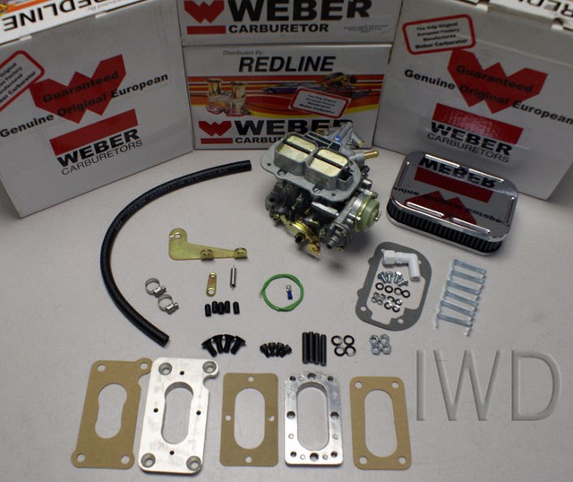 MAZDA PICKUP B2200 WEBER 32/36 DGEV CARBURETOR CONVERSION KIT ECHOKE