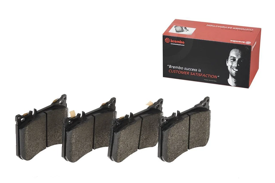 Brembo P50095 Low-Met Front Disc Brake Pad Set for 19-21 Mercedes-Benz CLS53 AMG - Image 3 of 4