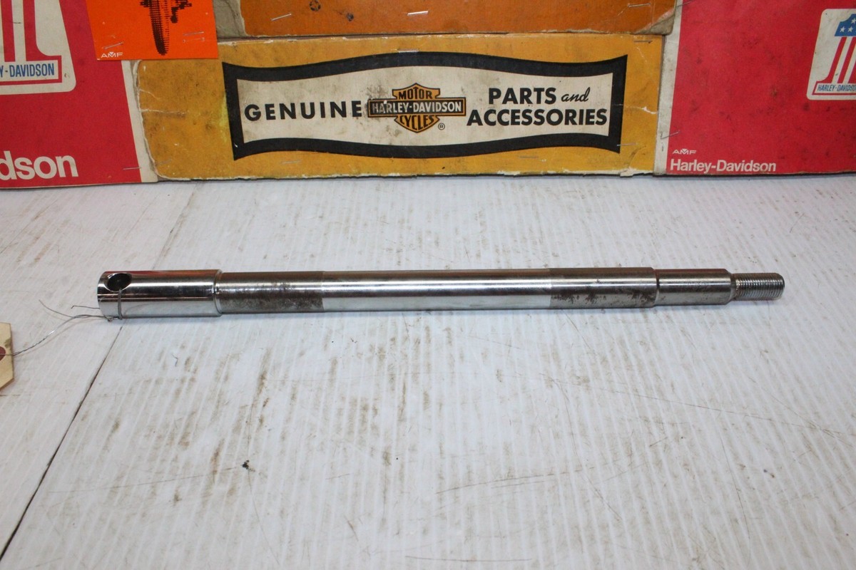 Harley 73-84 FL 80-83 FX Shovelhead Front Axle Chrome 43875-73 | eBay