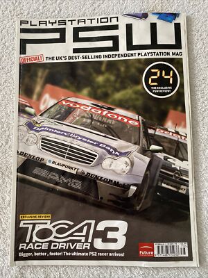 PlayStation PSW Magazine Issue 78 Toca Race Driver 3 Exclusive Review