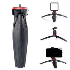 Portable Vlog Travel Desktop Tripod with 1/4" Screw for DSLR Camera Gimbal
