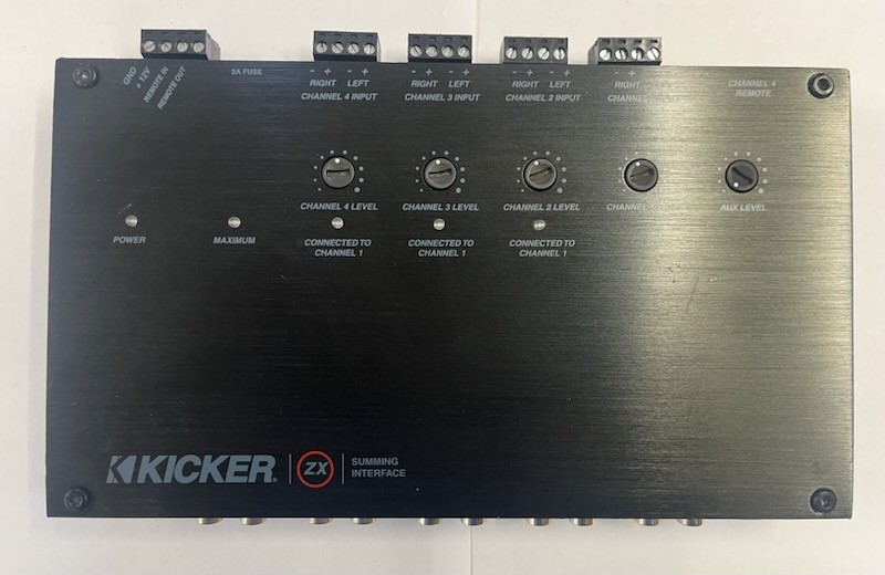 Kicker ZXSUM8 OEM Car Audio Integration Summing Interface Signal