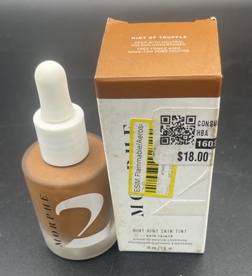 Morphe 2 Hint Hint Skin Tint Foundation - 1 FL. OZ. Shade (Hint Of TRUFFLE)