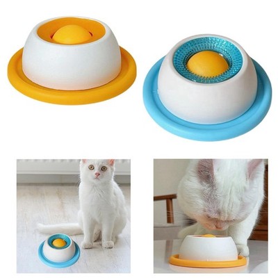 Pet Slow Feeder, interaktives Katzenspielzeug für Indoor Katzen bissfest langsam füttern