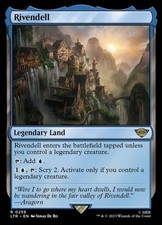 Rivendell (EX) Scry 2 land MTG Discount: 5+ Magic Singles