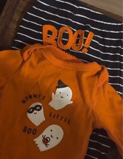 Newborn Halloween long sleeve Outfit Set