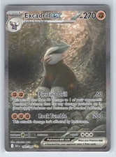 Excadrill ex - Special Illustration Rare SV: Black Bolt 168/086 Holo NM on eBay