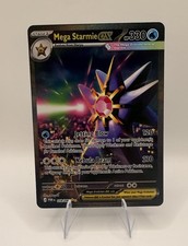 Mega Starmie EX 118/088 carta Pokemon ultra rara full art come nuova/nm