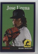 2019 Topps Archives 1958 Design Purple /175 Jose Urena #32 05v0