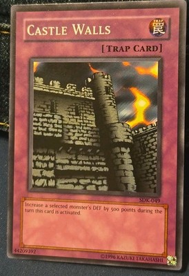 castle walls yugioh card Yu-Gi-Oh! - (SDY-049) - Starter Deck Yugi - 1st Edition 0 Increase the DEF of 1 face Castle Walls Price & Card