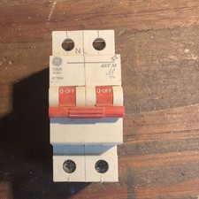 GE MCB 100 Amp  Circuit Breaker Type B ast m