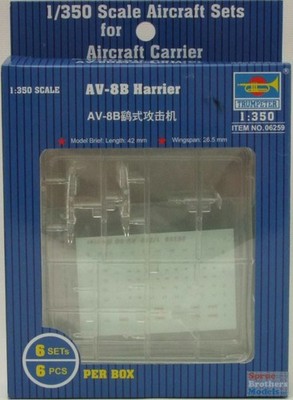 TRP06259 1:350 Trumpeter AV-8B Harrier Set