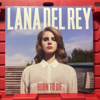 Lana Del Rey Born To Die Red Vinyl LP 12'' Pre Owned 2012 Damaged Sleeve Corner