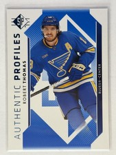 2023-24 SP Authentic Profiles Blue #AP-11 Robert Thomas St. Louis Blues