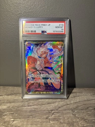 PSA 10 Monkey D. Luffy OP05-119 SEC Gear 5 Nika ONE PIECE Card JP