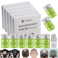 8-40Pcs Advanced Hair Growth Treatment Ginseng Hair Regrowth System Solution Set
