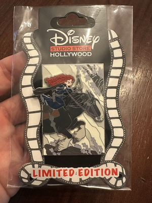 #ad Disney DSF DSSH D23 Expo LE Pin Heroines Fight Back Brave Merida Riding Angus $45.00