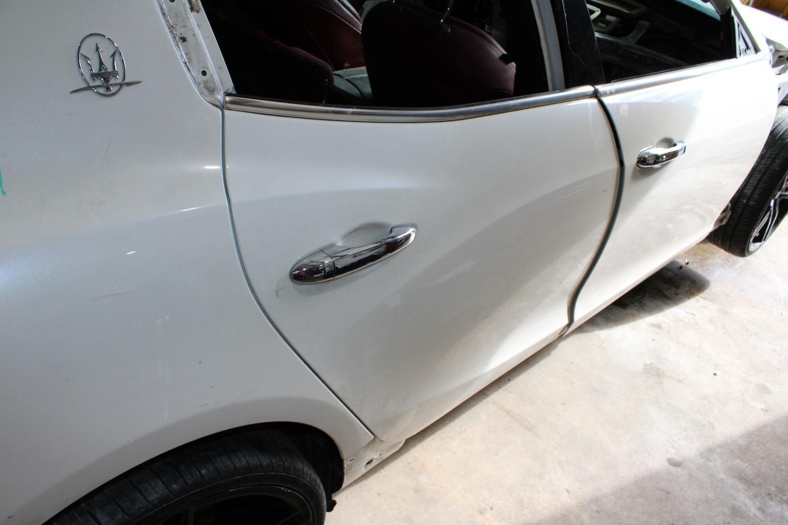 Maserati Ghibli 2014-2020 Rear Right Door shell White