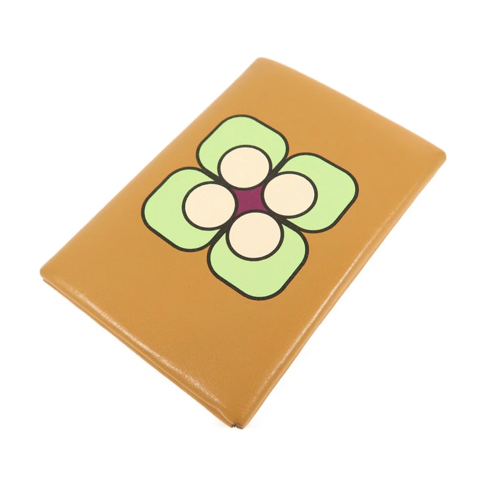 Estuche para tarjetas HERMES GHW Calvi sello de cuero rápido U 4B galleta Foto 4 de 4