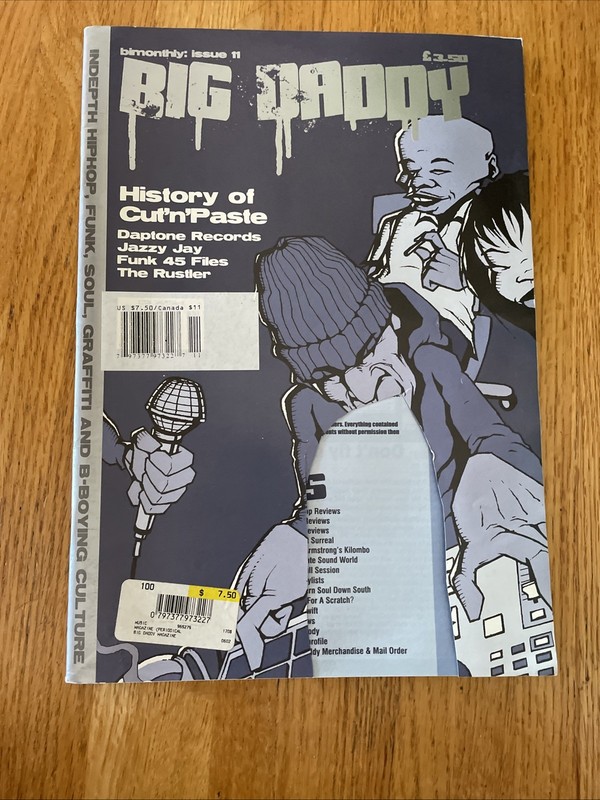 BIG DADDY Issue #11 UK rap magazine funk soul graffiti Jazzy J Daptone