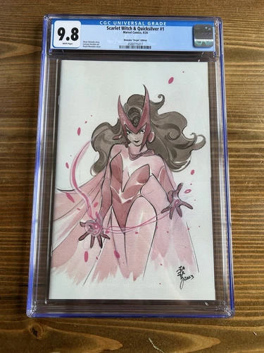 Scarlet Witch and Quicksilver #1 Momoko Virgin Edition CGC 9.8  4/2024