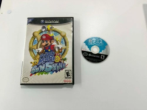 Super Mario Sunshine (GameCube, 2006) No Manual! Tested & Working!