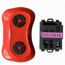 RX25 6V Powered Ride On Car 2.4G Bluetooth Remote Control  Receiver Kit - Co...