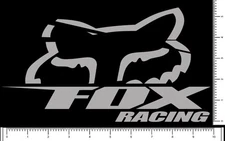 Fox Racing 10" Die Cut Team Sticker Motocross New Decal 10" Pick your color