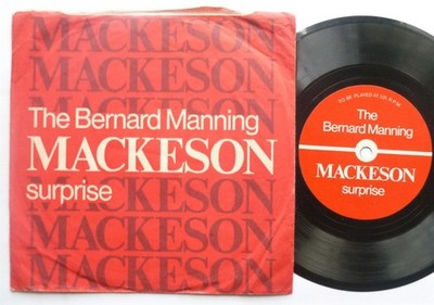 Bernard Manning The Mackeson Surprise flexi Sound For Industry SFI119 EX/EX 1...